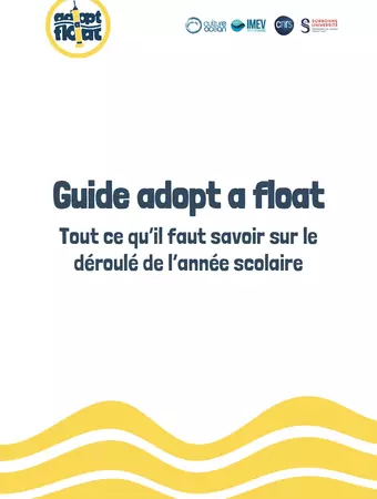 Le tableau de bord Adopt a float pour les enseignants