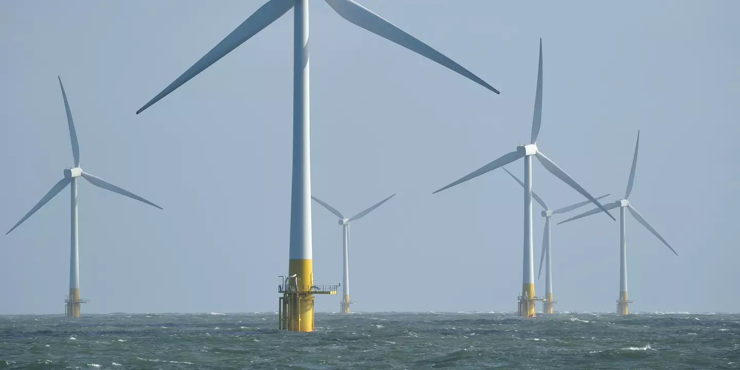 Parc d'éoliennes offshore