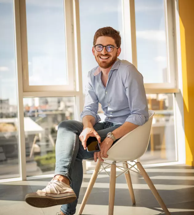 Gautier Dreyfus, créateur de FORSSEA ROBOTICS. 2022.