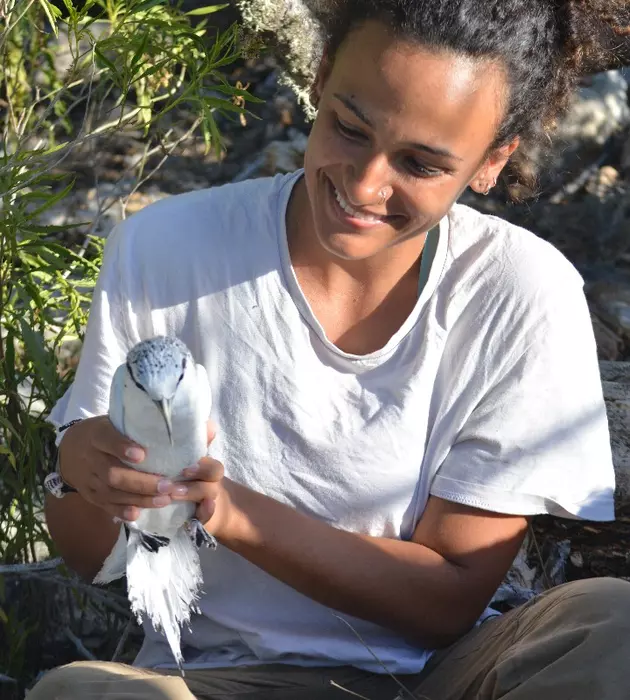 Merlène Saunier, doctorante à l’Université de La Réunion