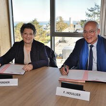 François Houllier et Valérie Verdier signent un accord-cadre d'une durée de 5 ans