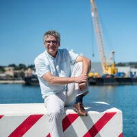 Vincent Rigaud, directeur du Centre Méditerranée de l'Ifremer. Centre Ifremer de la Seyne sur Mer, 2022.