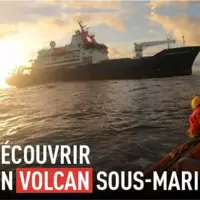 Miniature vidéo volcan sous-marin