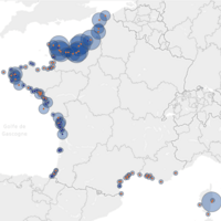 Carte contaminants chimiques ROCCH